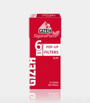 Gizeh Slim Pop-Up sigara filtresi satın al